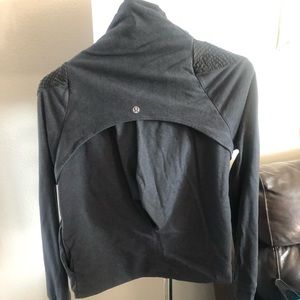 Lululemon diagonal zip jacket